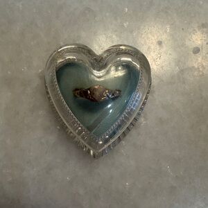 Circa 40’s Kiddiegem sterling  child’s ring and box